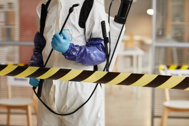 Professional Sewage Cleanup technician working in Wautoma, WI